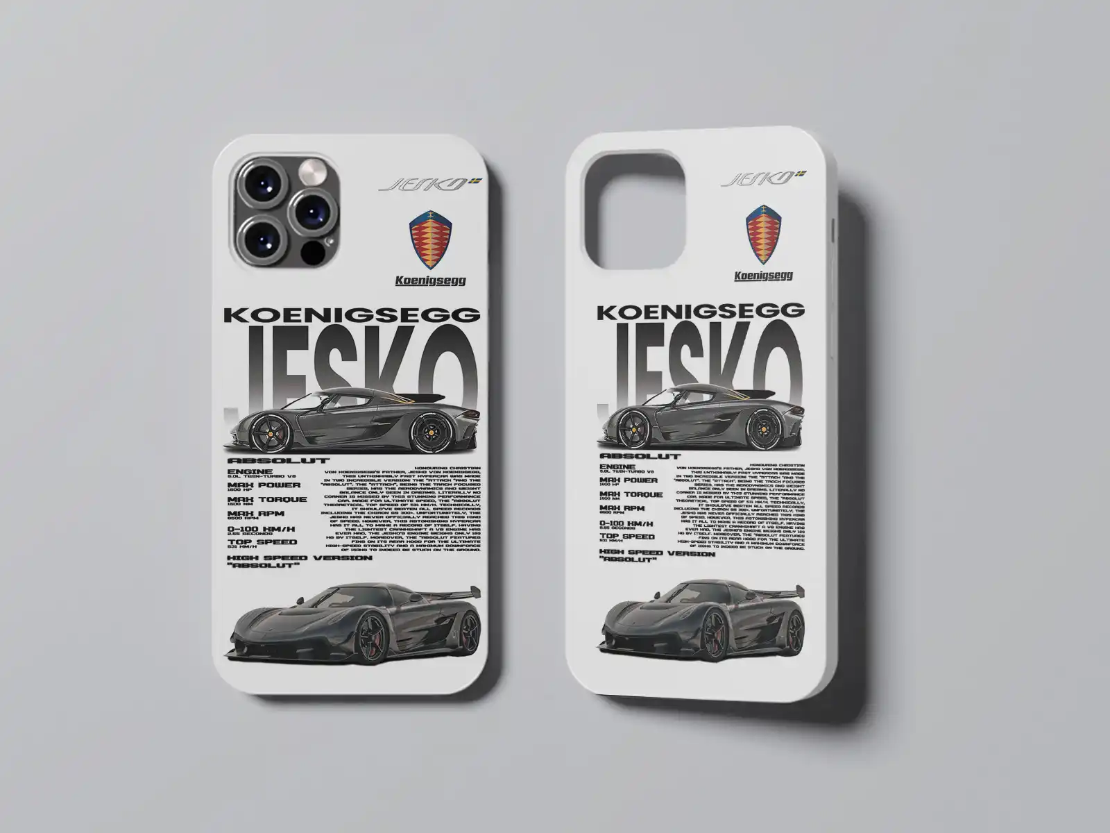KOENIGSEGG JESKO Premium Iphone Design